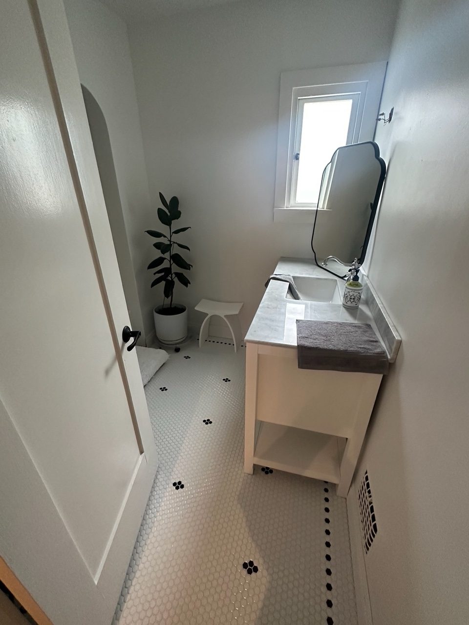 floor tile & vanity install | Altadena